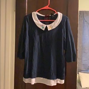 3/4 Sleeve Alice in Wonderland shirt